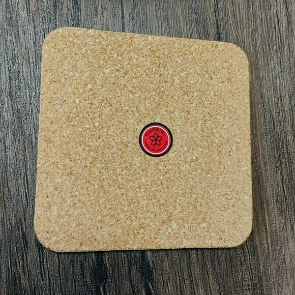 Vintage Pimpernel BERMUDA MAP, Boxed 6pc Square Drink Coasters Set, Cork Backed - Picture 5 of 6